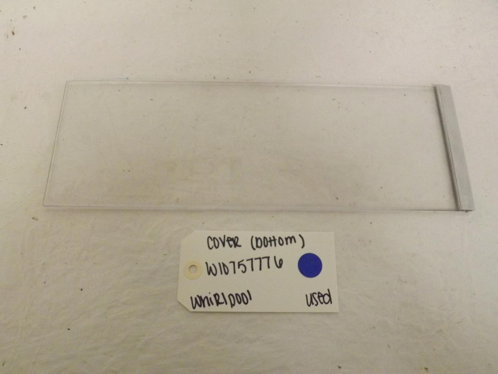Whirlpool Refrigerator W10757776 Cover (Bottom) Used Whirlpool Refrigerator W10757776 Cover (Bottom) Used